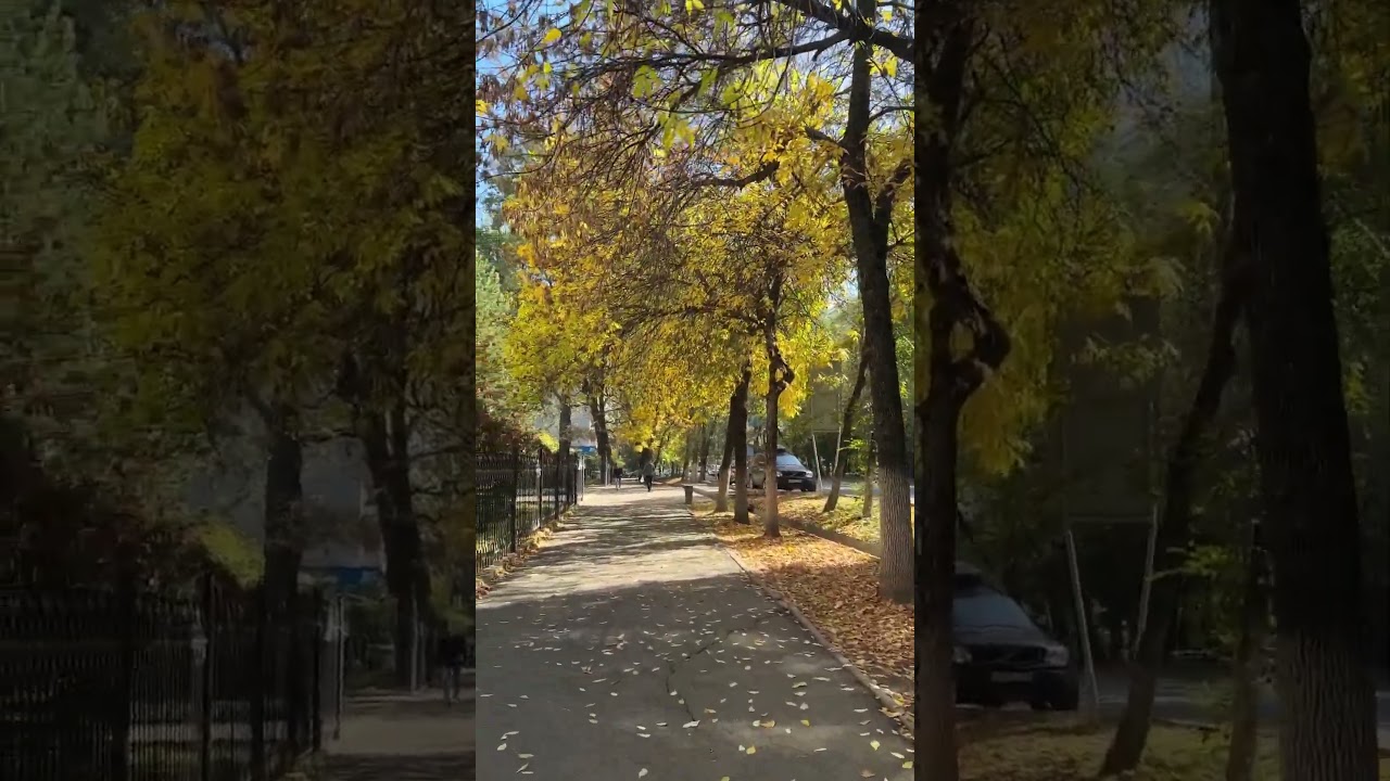 October in Almaty, Kazakhstan