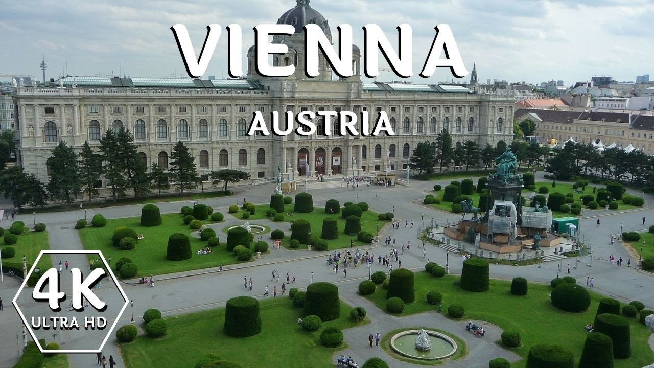 Vienna Capital of Austria | Vienna  Drone Footage | 4K UHD