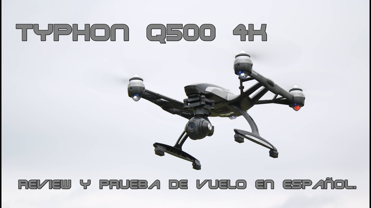 Typhoon Q500 4K Review y prueba de vuelo en Español.
