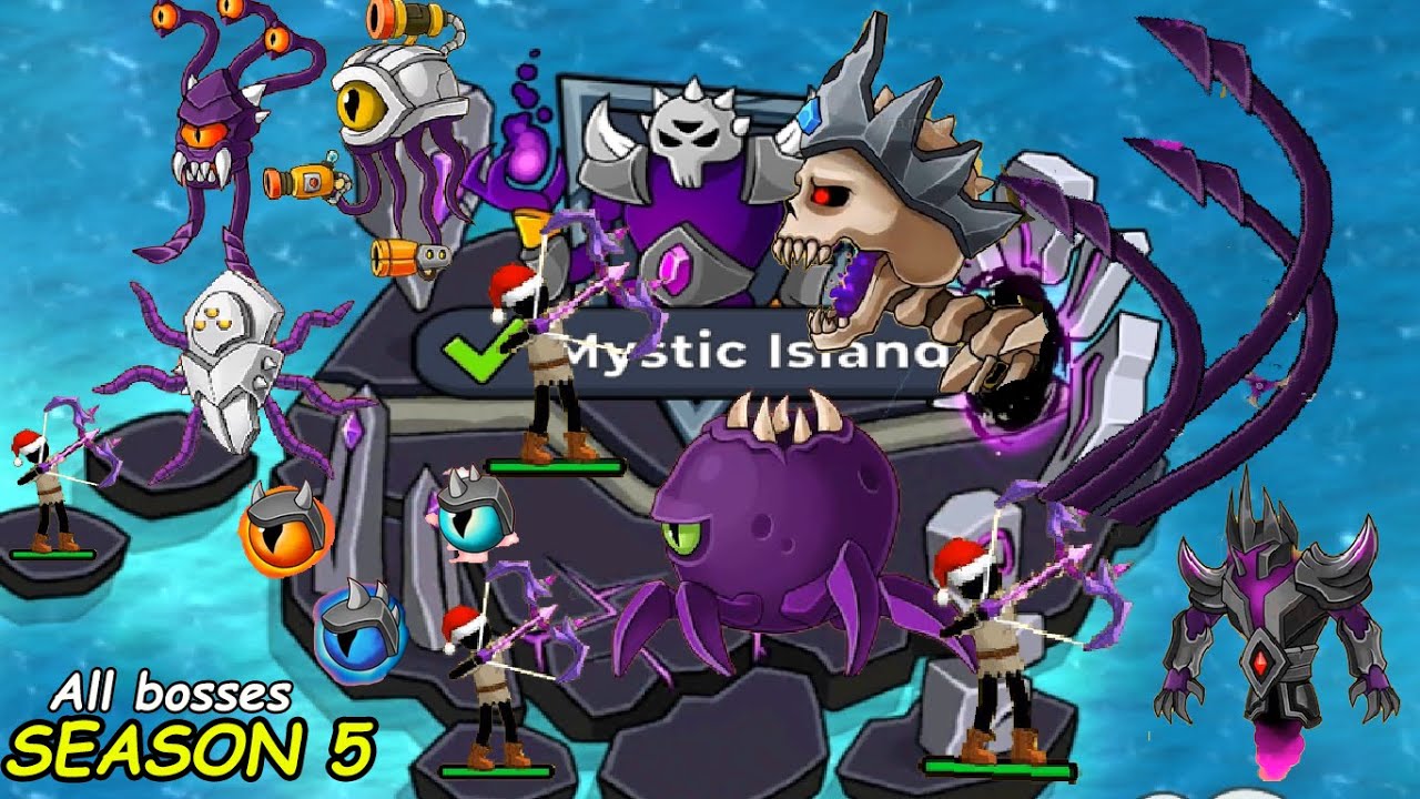 The archers 2_Defeat Mystic Island season 5 with Dark storm bow