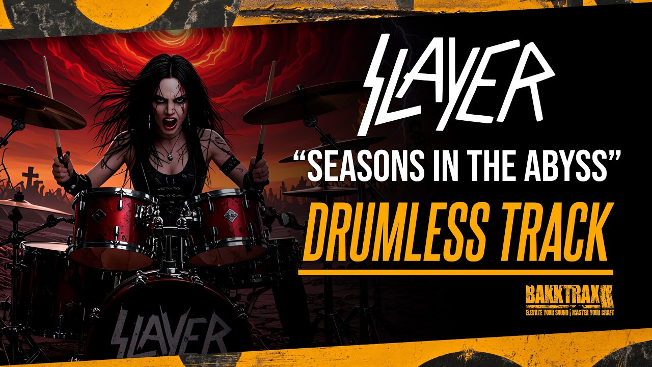 Slayer - Seasons In The Abyss (Drumless) NO DRUMS - High Quality