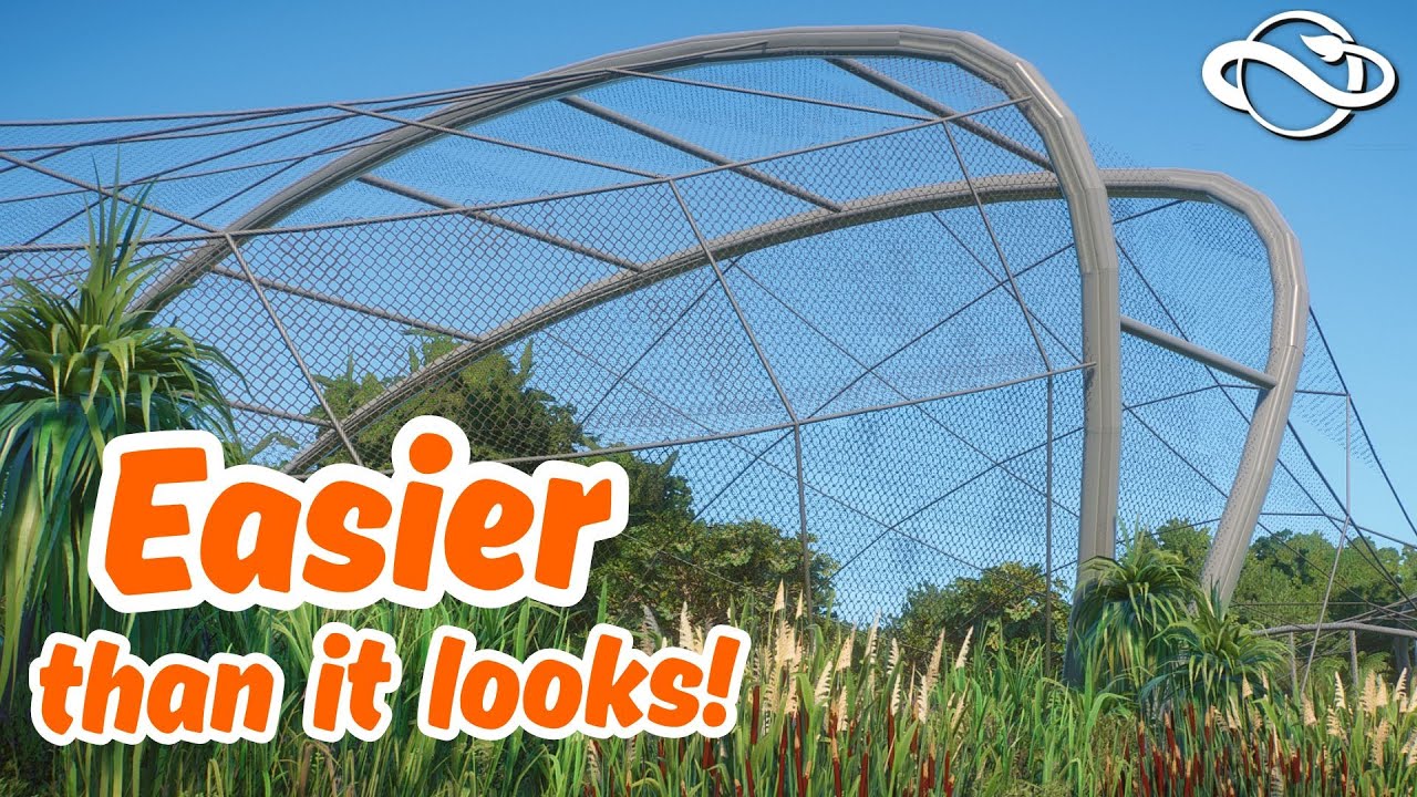 Master STUNNING Aviaries in Planet Zoo | Aviary Mesh Tutorial