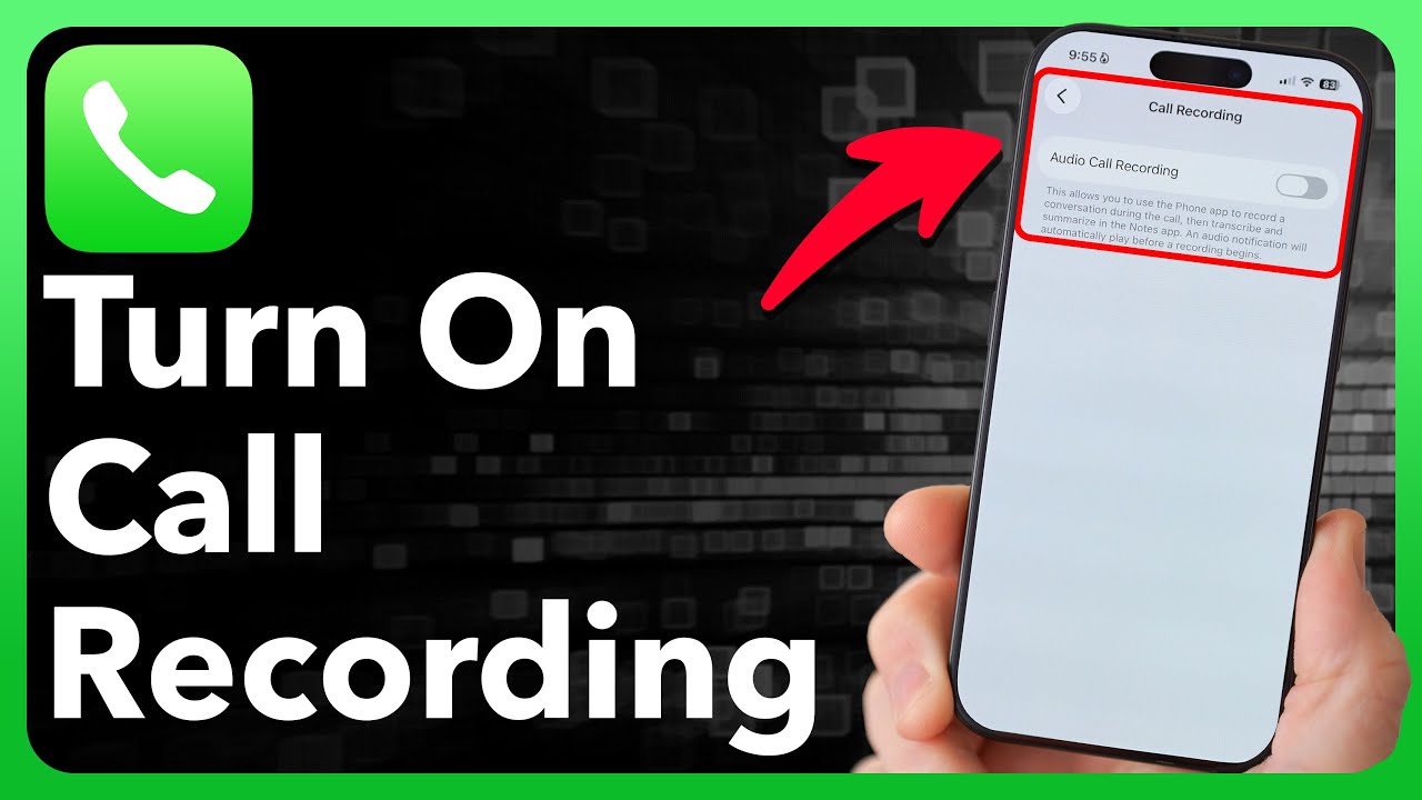 How To Turn On Call Recording On iPhone