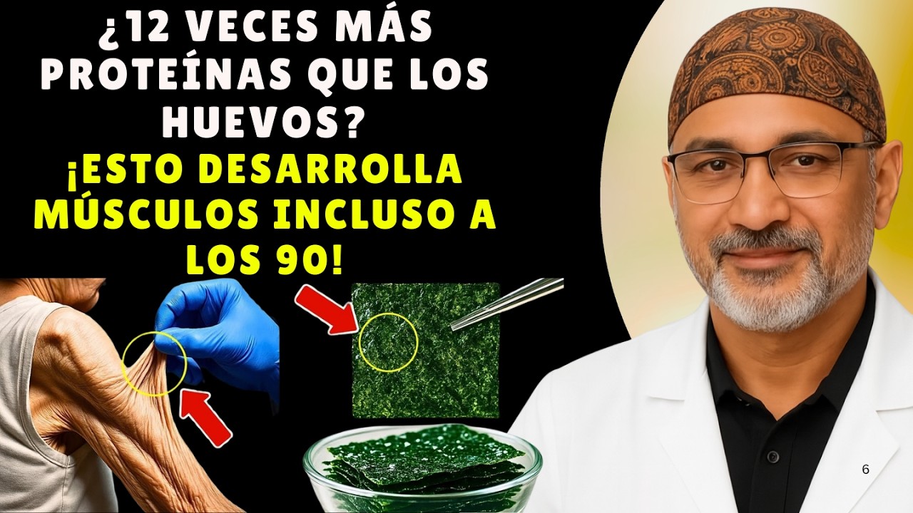 Olvida los huevos: este alimento barato construye músculo más rápido incluso a los 80