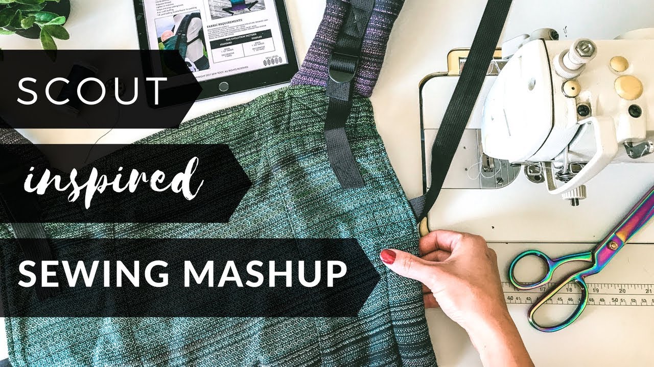 Scout Inspired Carrier Mashup with Sew Toot Patterns