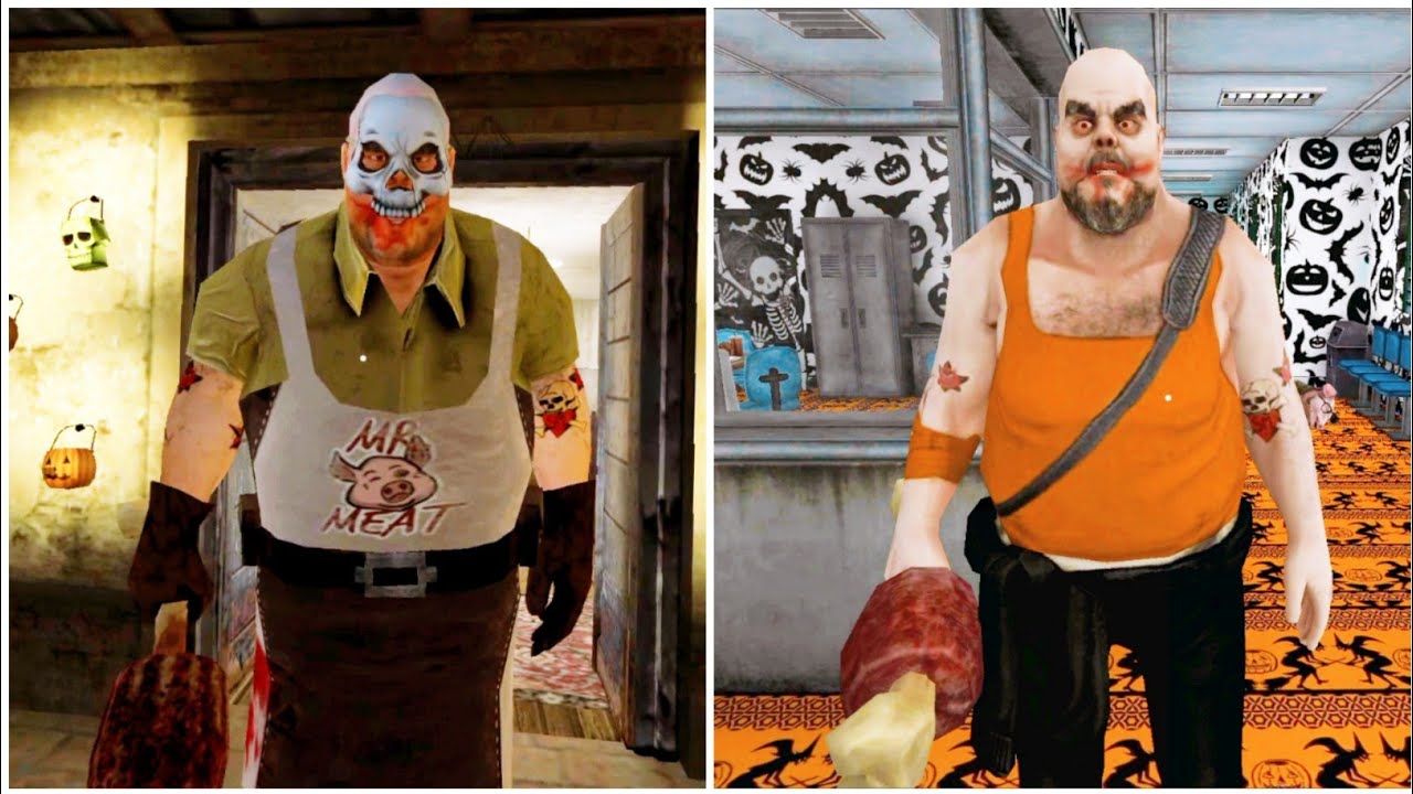 Mr Meat Halloween Mod Vs Mr Meat 2 Halloween Mod