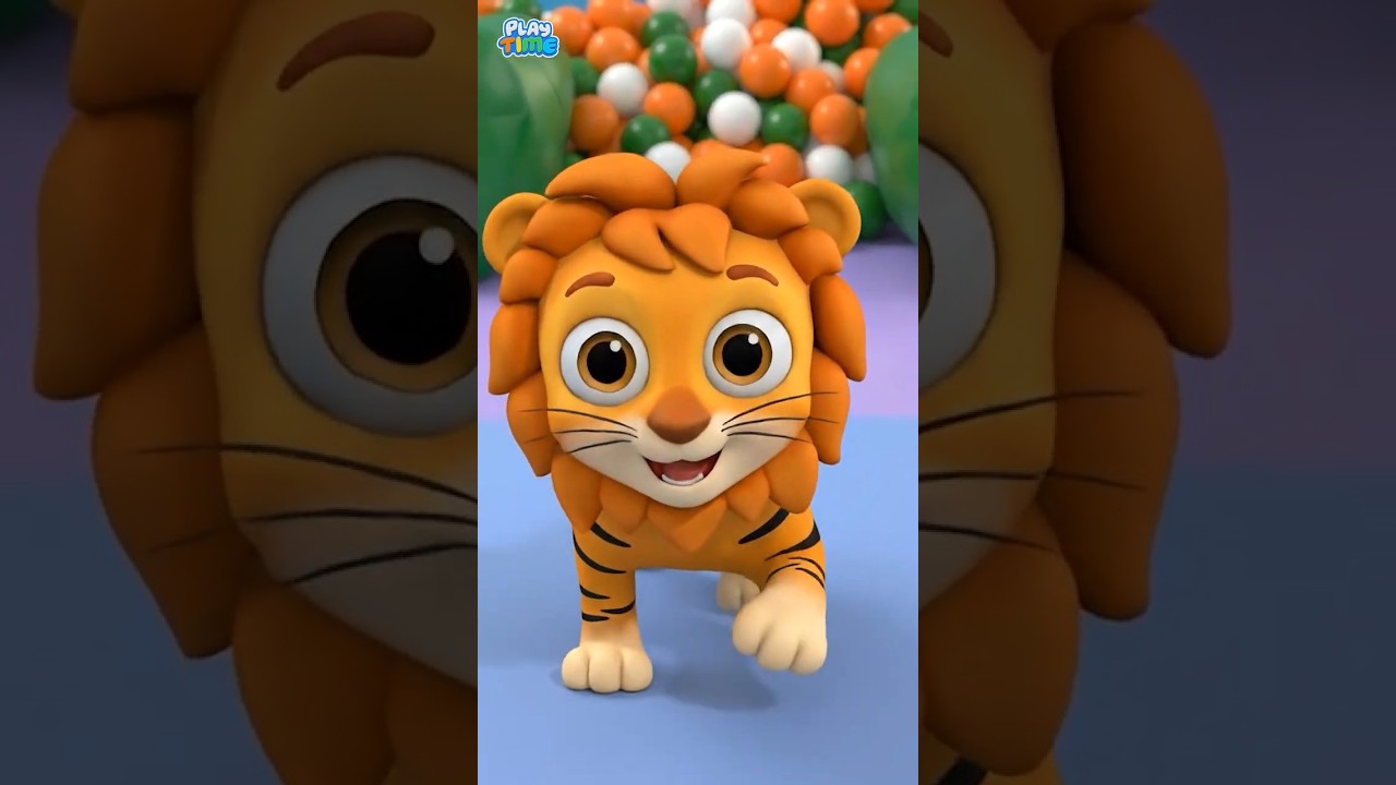 The Tiger Went Over The Mountain | Nursery Rhymes Cartoon Kids Songs | 