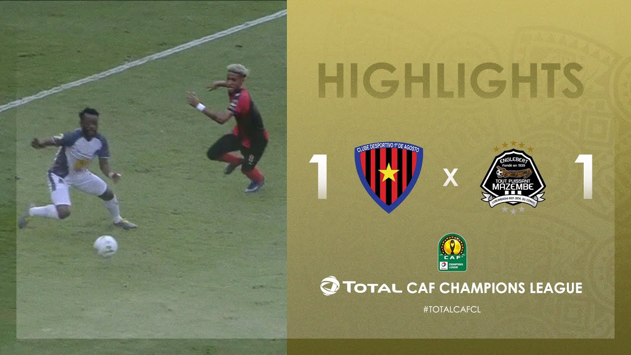 Primeiro de Agosto 1-1 TP Mazembe | HIGHLIGHTS | Match Day 3 | TotalCAFCL