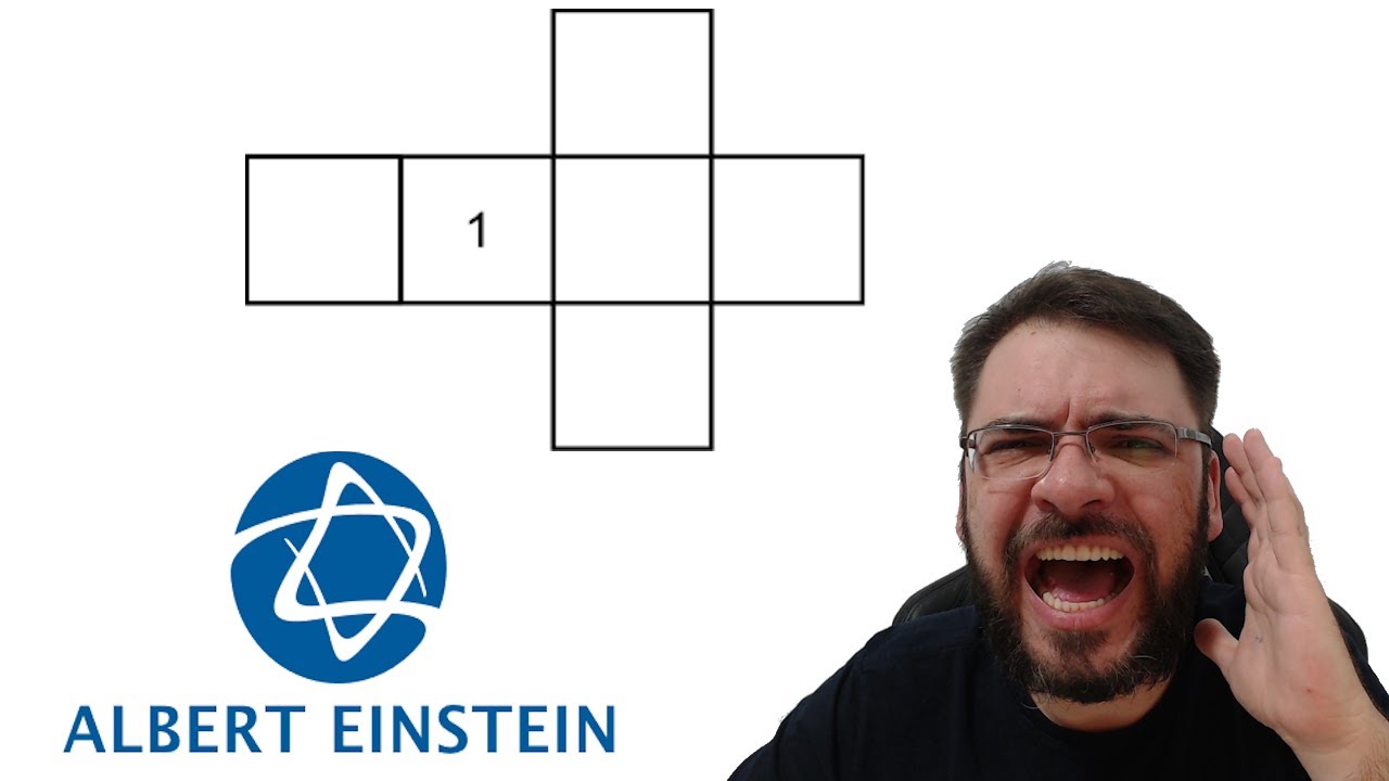 EINSTEIN/2025 Um dado comum é o objeto obtido pela inscrição dos números 1, 2, 3, 4, 5 e 6 nas faces