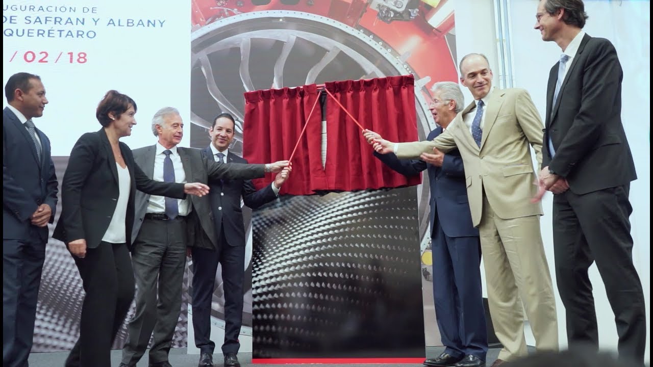 Safran and Albany inaugurated third composite fan blade production plant for LEAP engine, in Mexico