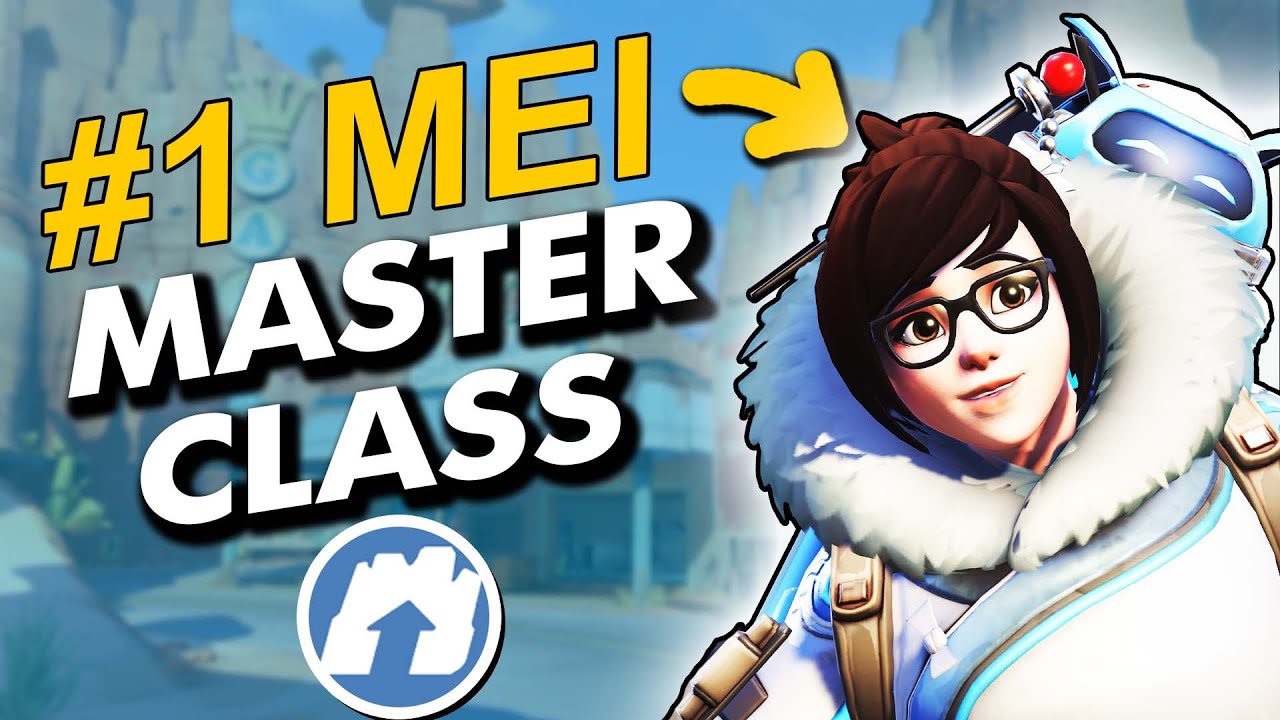 How the #1 Mei uses WALLS to carry - Overwatch 2 T500 Guide
