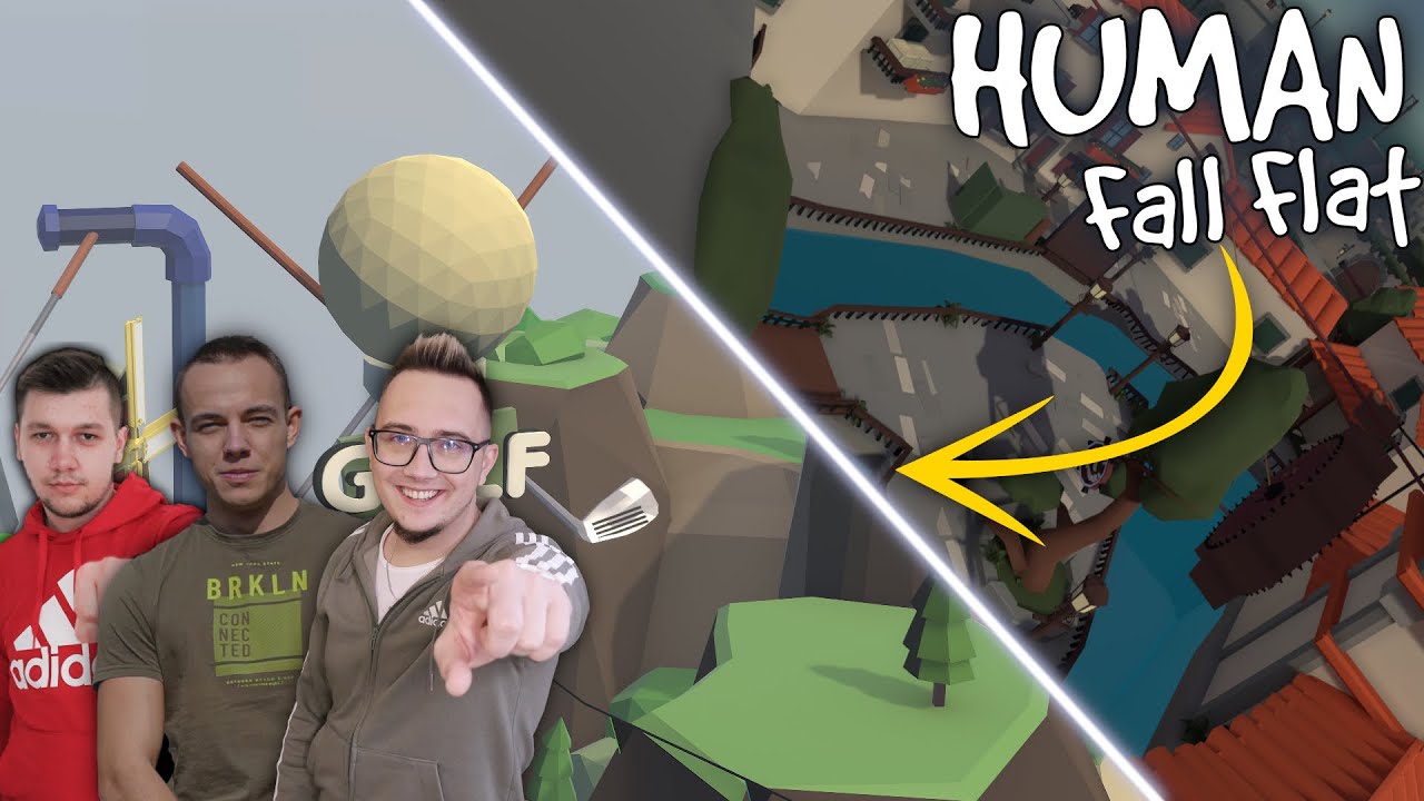 NOWA SERIA🤩 \ HUMAN FALL FLAT / Zbugowany level 🙄 dwie mapy na jednym odcinku?😯 | JANKUS | MST