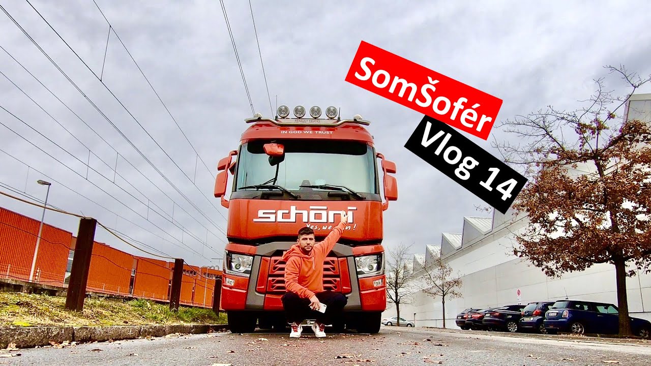 SomŠofér: SK TRUCK VLOG 14 // Je Renault dobrý kamión?  // Kamiónom po Švajčiarsku//