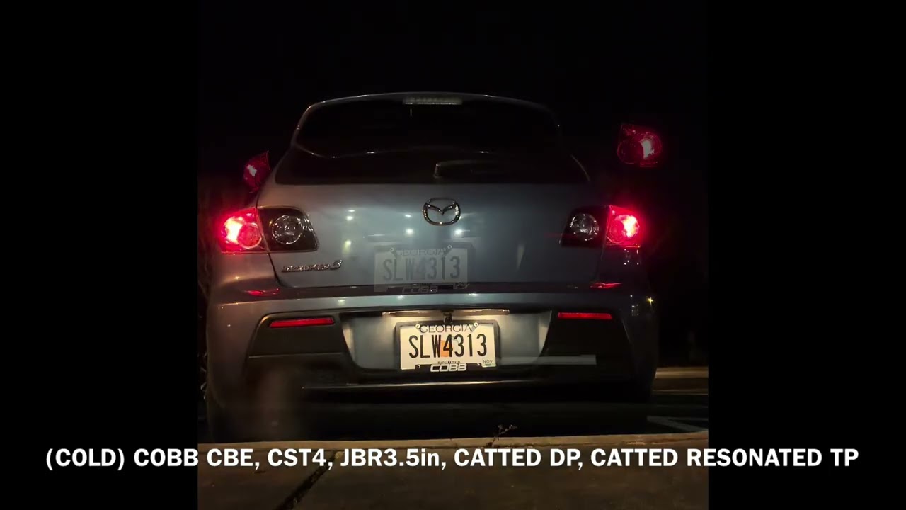 Mazdaspeed3 Cobb Catback Exhaust