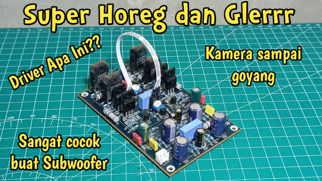Tes Suara Driver Yang Super Horeg