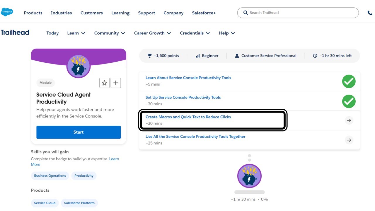 Create Macros and Quick Text to Reduce Clicks | Service Cloud Agent Productivity | Service Cloud