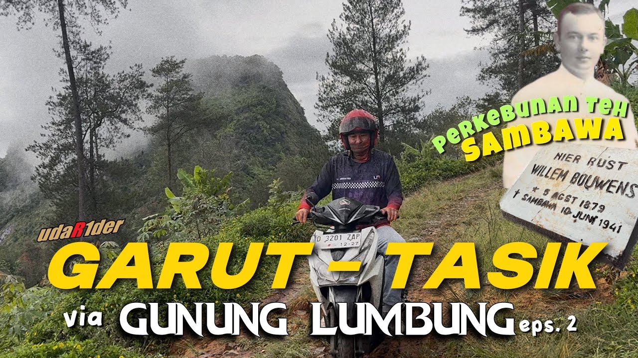 Akhirnya Tembus Tasik‼️Jalan setapak menuju  Perkebunan Teh Sambawa….