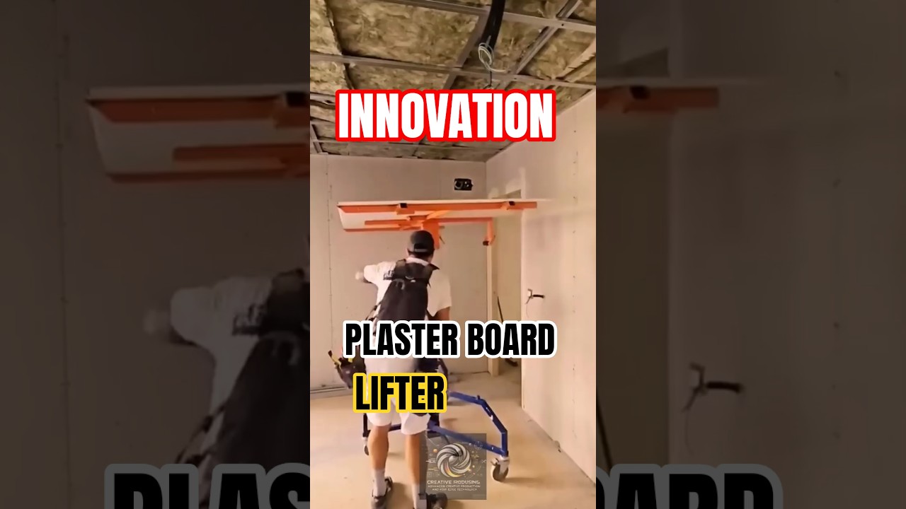 Plasterboard Lifter &ndash; Innovative Solution for Ceiling Installation!