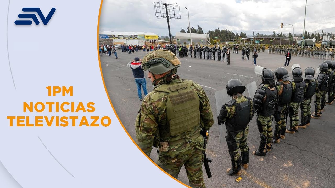 Polic&iacute;a agredi&oacute; a asistente de Ecuavisa y le fractur&oacute; la mano | Televistazo | Ecuavisa