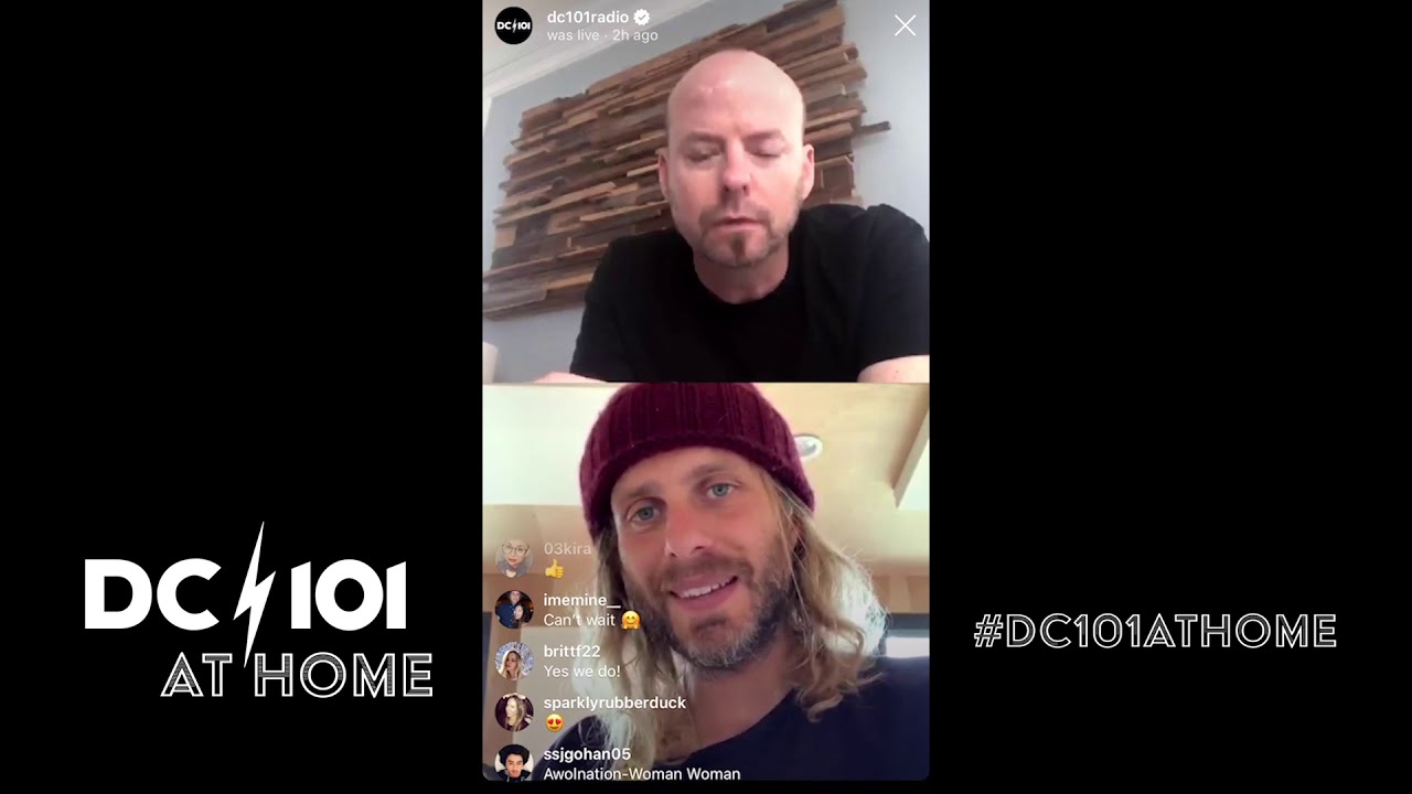 Aaron Bruno of AWOLNATION Joins Klinger for an Instagram Live Interview
