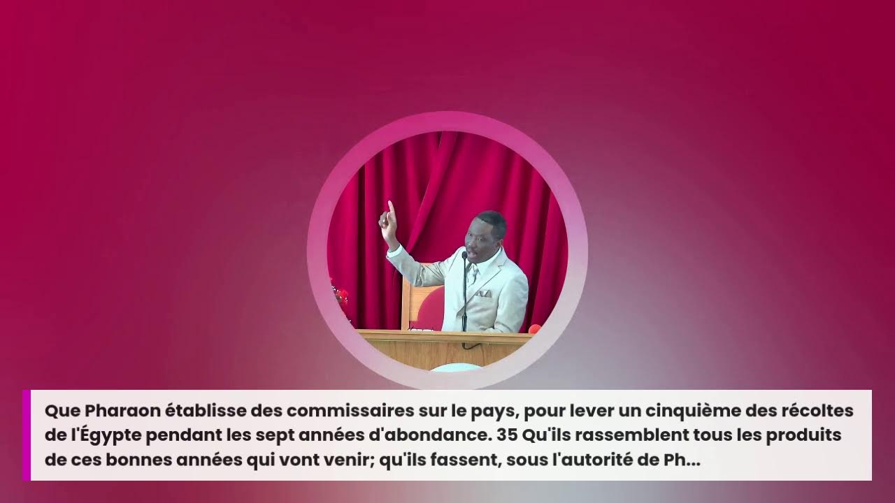 Mardi Etude Biblique | Croissance Spirituelle VS Glucide | Pasteur Romane Fleurvil