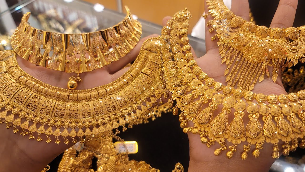 সোনার সিলভার জরোয়া নেকলেস |gold necklace