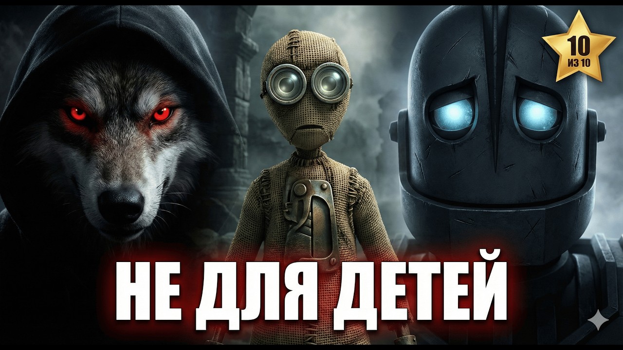 МУЛЬТФИЛЬМЫ, КОТОРЫЕ СМОТРЯТСЯ КАК СКАЗКА, А БЬЮТ ПО ПСИХИКЕ КАК ВЗРОСЛАЯ ДРАМА