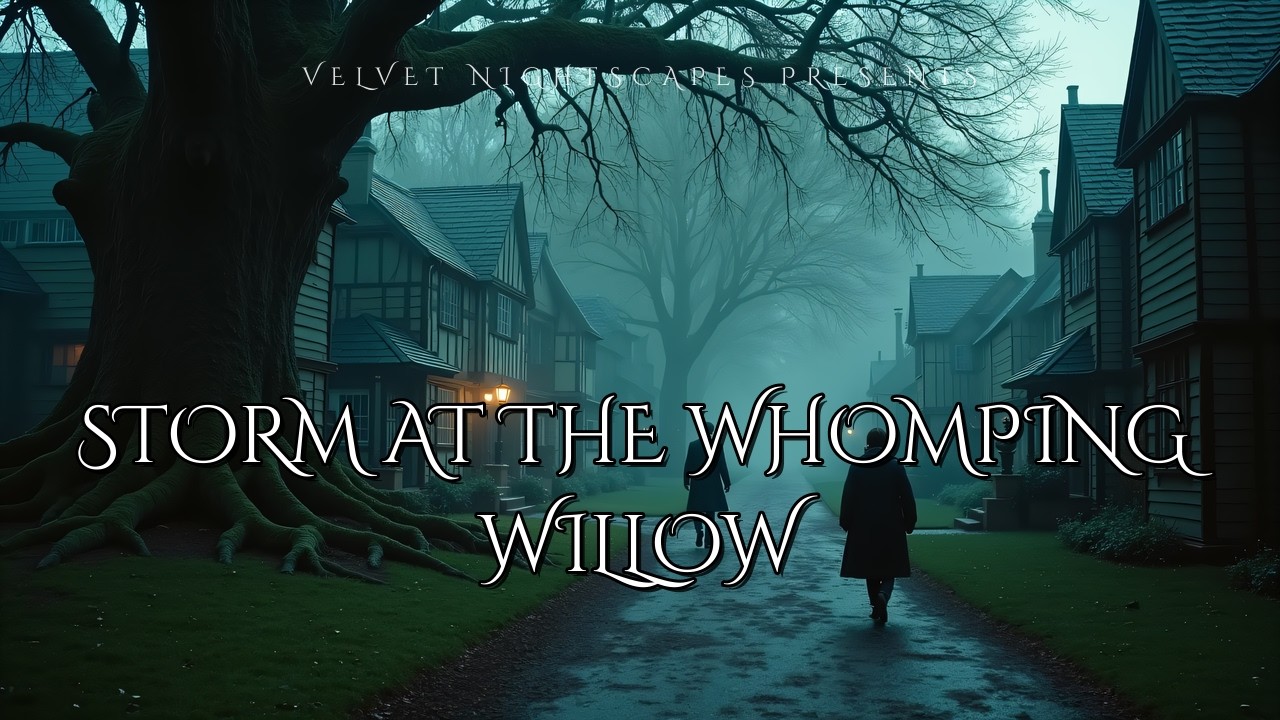 Harry Potter | Storm at the Whomping Willow | Rain ASMR | Hogwarts Ambience & ASMR