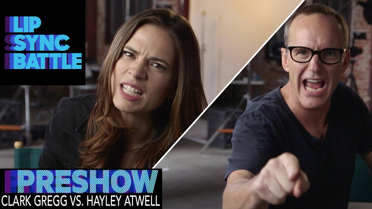 Clark Gregg vs. Hayley Atwell (Preshow) | Lip Sync Battle