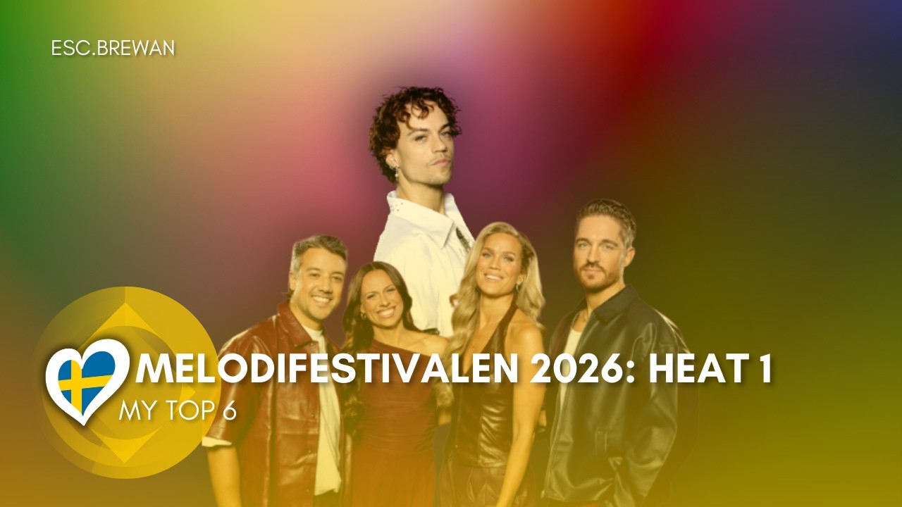 🇸🇪 Melodifestivalen 2026: Heat 1 | My top 6