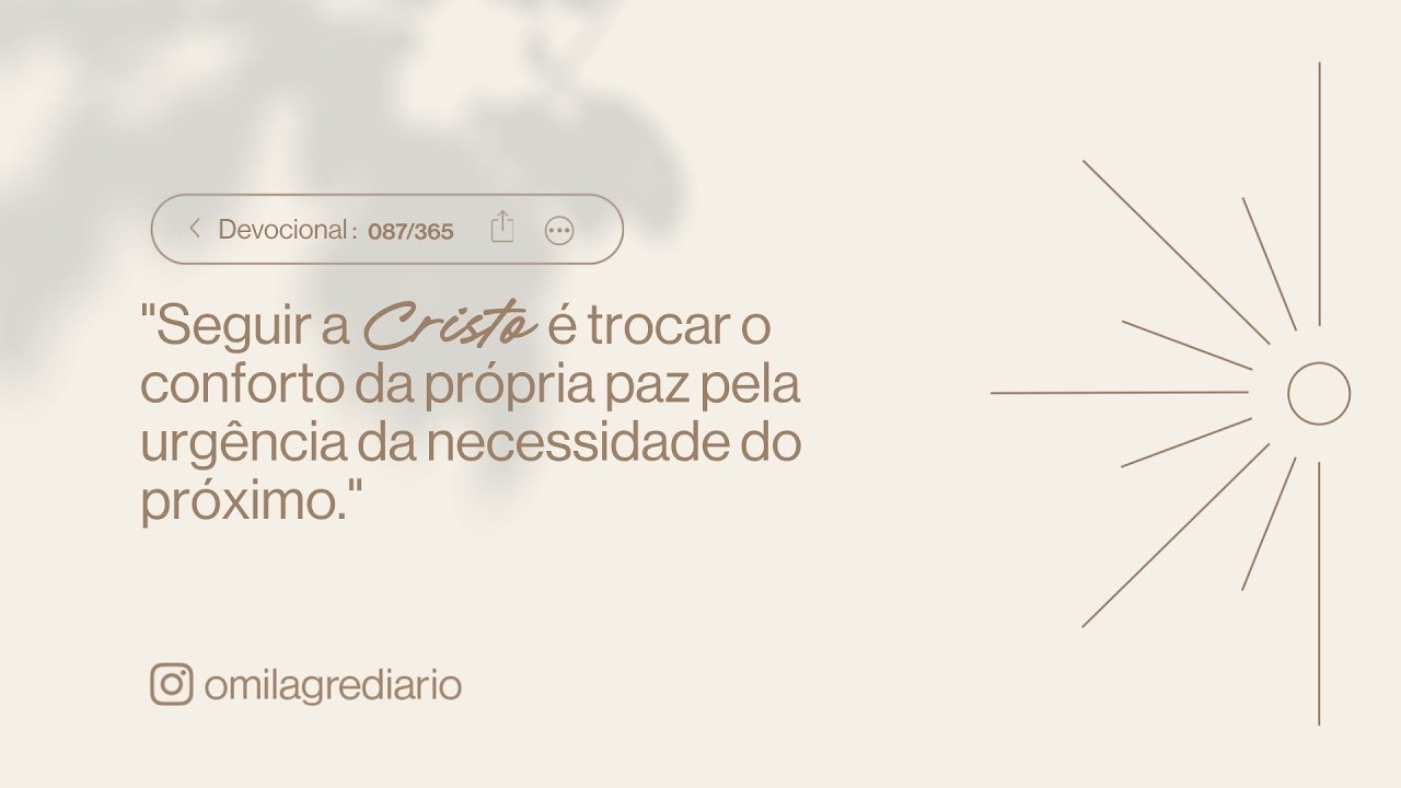 DEVOCIONAL/ORA&Ccedil;&Atilde;O DO DIA - (28 | MAR&Ccedil;O) - FABIOLA MELO - MILAGRE DI&Aacute;RIO 087/365