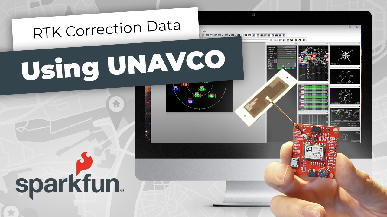 RTK Correction Data Using UNAVCO