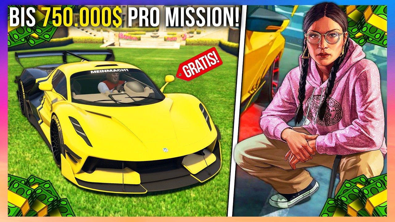 Neue Eventwoche in GTA! 3 GRATIS Autos, 750.000$ mit Auto Heists, Geschenke & mehr!
