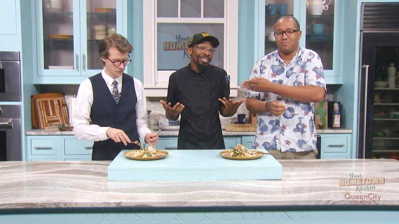 Chef LaQuan Jones cooks up Chicken Florentine, an Italian classic
