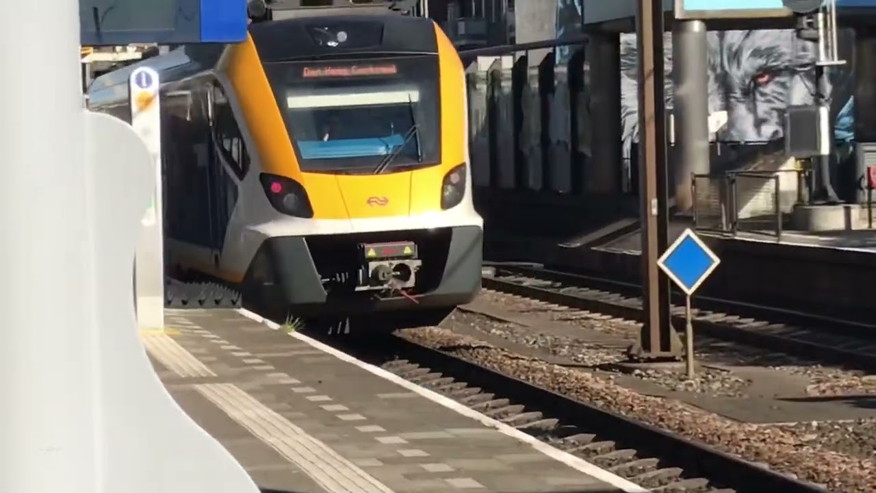 Treinen op Station Rotterdam Zuid
