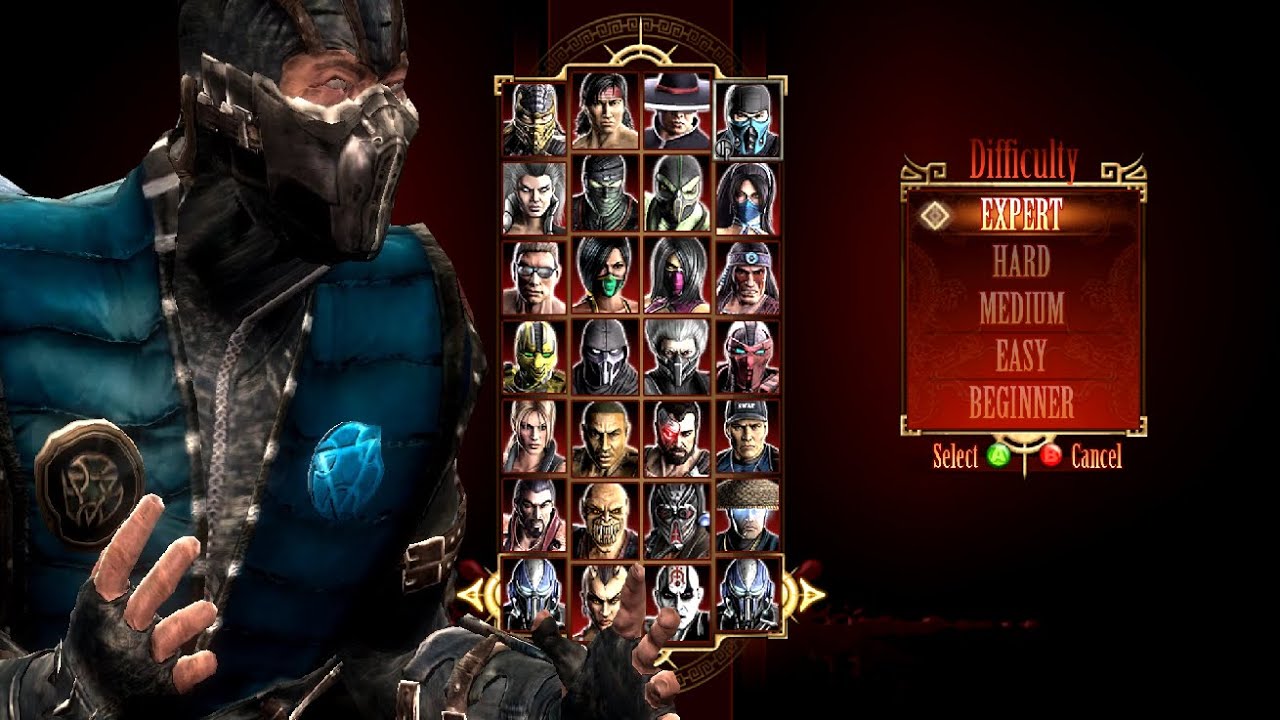 Mortal Kombat 9 - MKX Sub-Zero SKIN MOD - Expert Tag Ladder - Gameplay@(1080p)60ᶠᵖˢ ✔