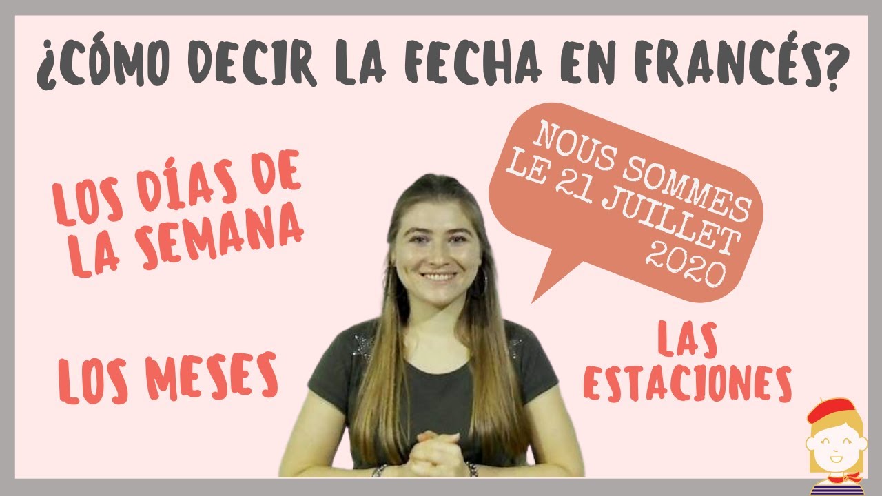 ⭐️CLASE #4: CÓMO decir la FECHA: los días, los meses y las estaciones del año: PRONUNCIACIÓN (2020)