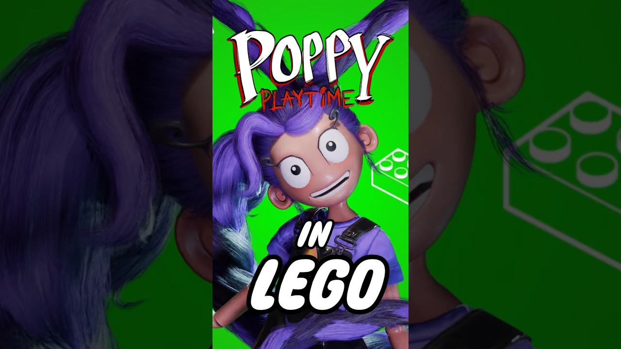LEGO LILY LOVEBRAIDS!!! #lego #poppyplaytime #gaming