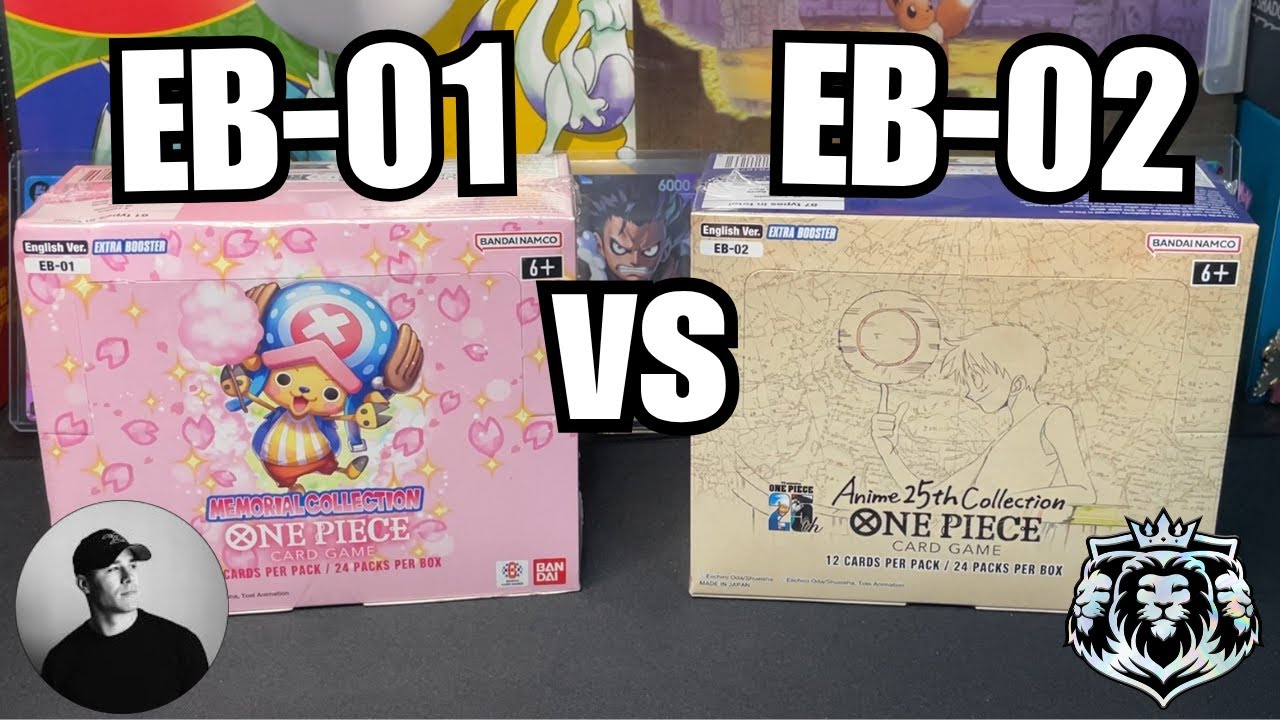 EB-01 VS. EB-02! One Piece TCG Booster Box Battle!