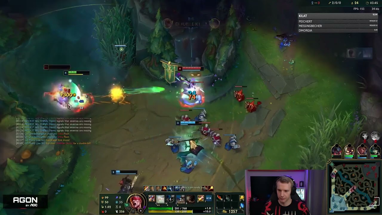 Jankos with clean Lee sin play
