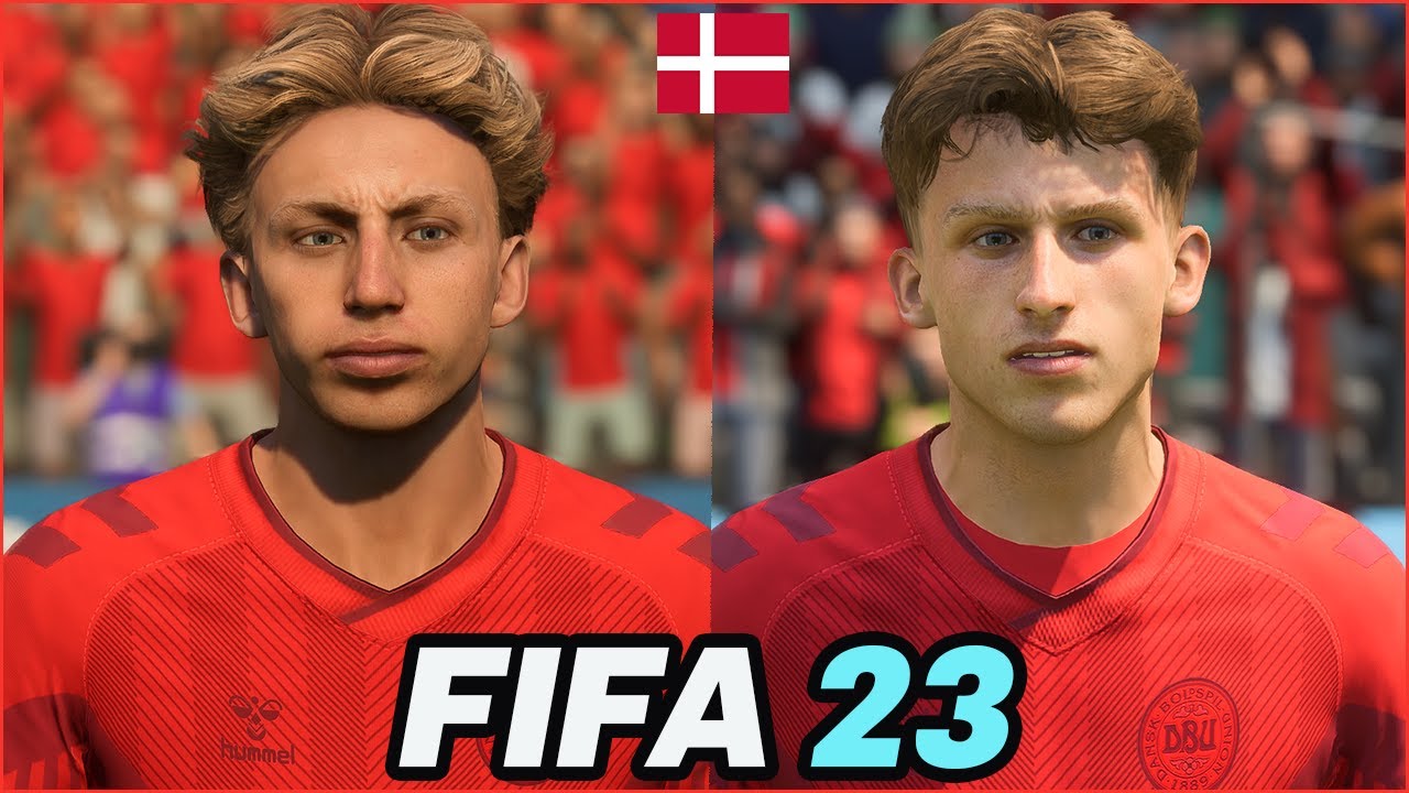 FIFA 23 | ALL DENMARK PLAYER REAL FACES