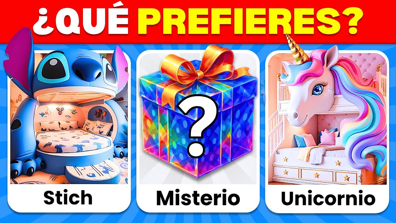 &iquest;Qu&eacute; Prefieres? Regalo Misterioso Sorpresa Edici&oacute;n Lujo 🎁💸🌈 | Ele Quiz