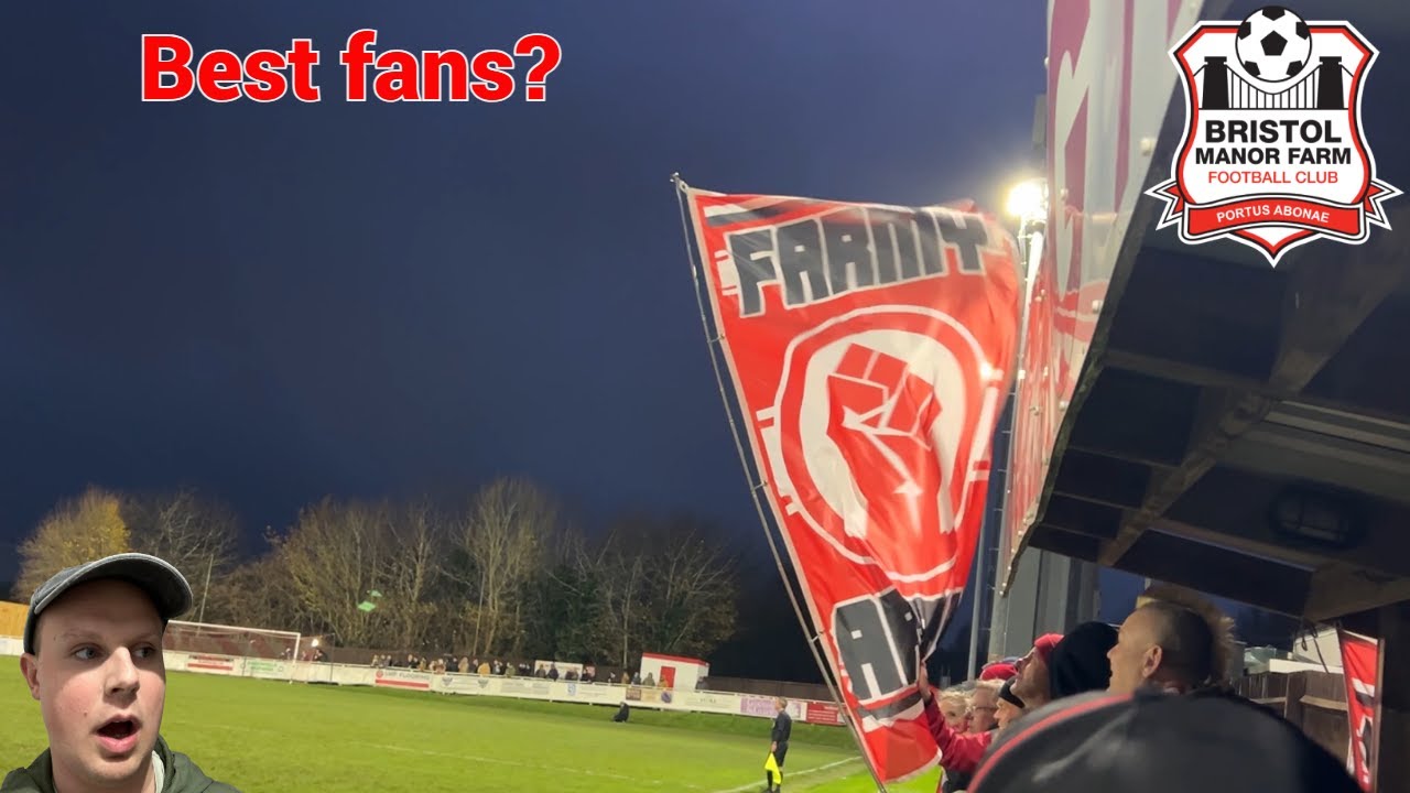 Лучшие болельщики в Бристоле? — Bristol Manor Farm FC против Bashley FC