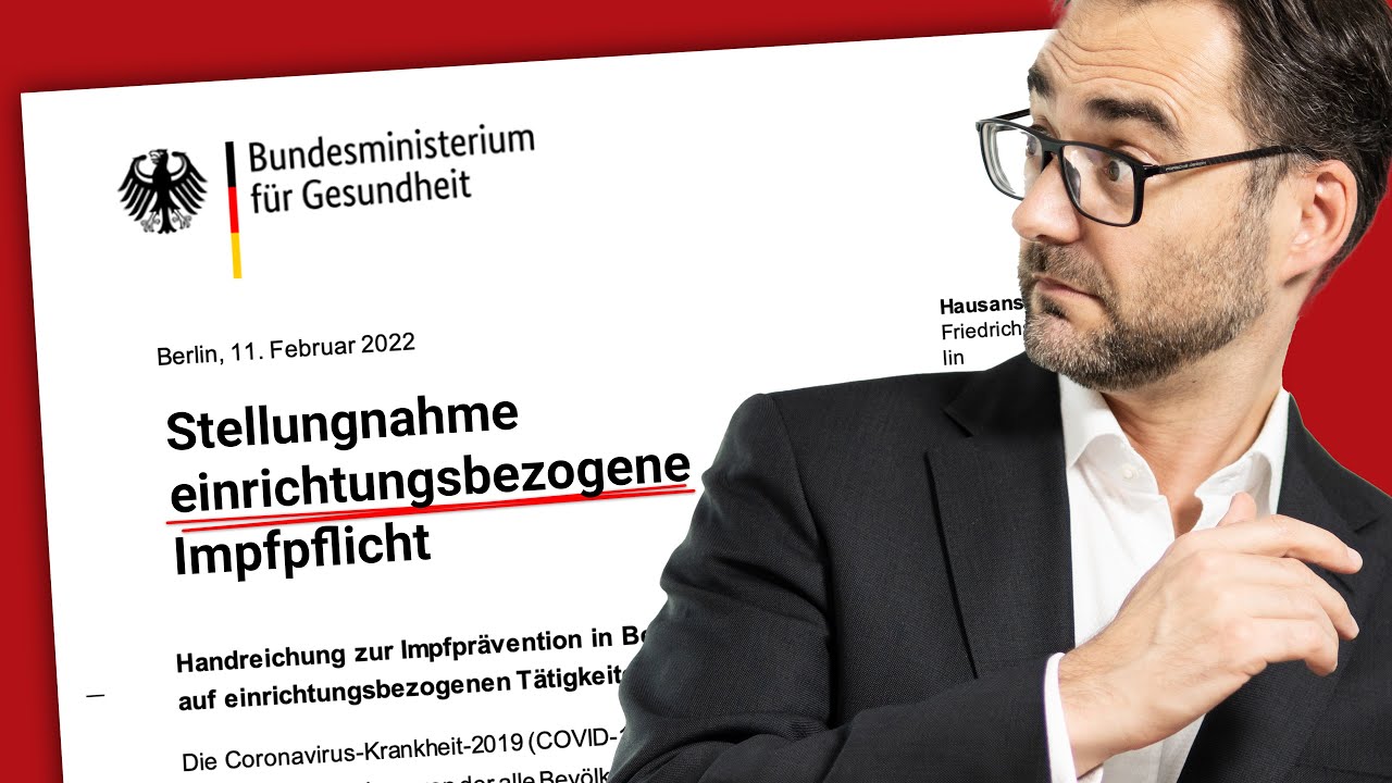 EILMELDUNG! Ablauf der Impfpflicht für Gesundheits- und Pflegepersonal (Gesundheitsministerium)