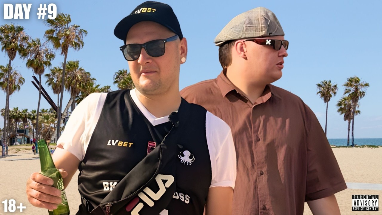 PĒDĒJĀ DIENA AMERIKĀ 🇺🇸 | Venice Beach, In-n-Out, American BBQ | 🗓️ Day #9 + Giveaway