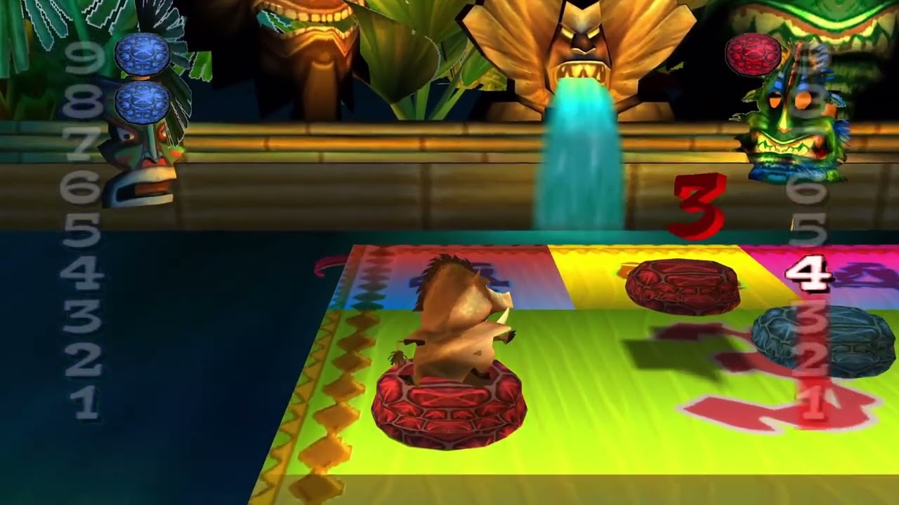 Jungle Bumper Shuffleboard! | Madagascar