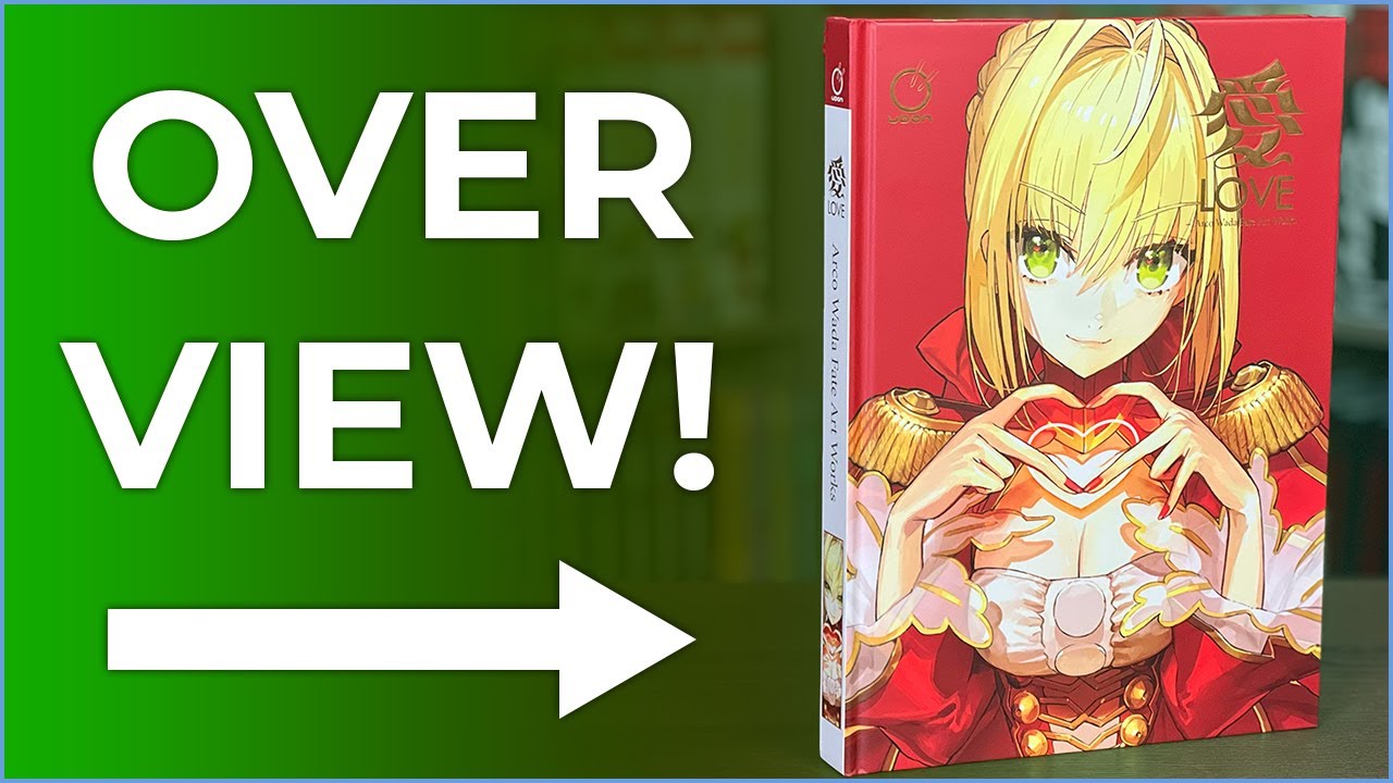 LOVE - Arco Wada FATE Art Works Hardcover Overview | FATE Artbook