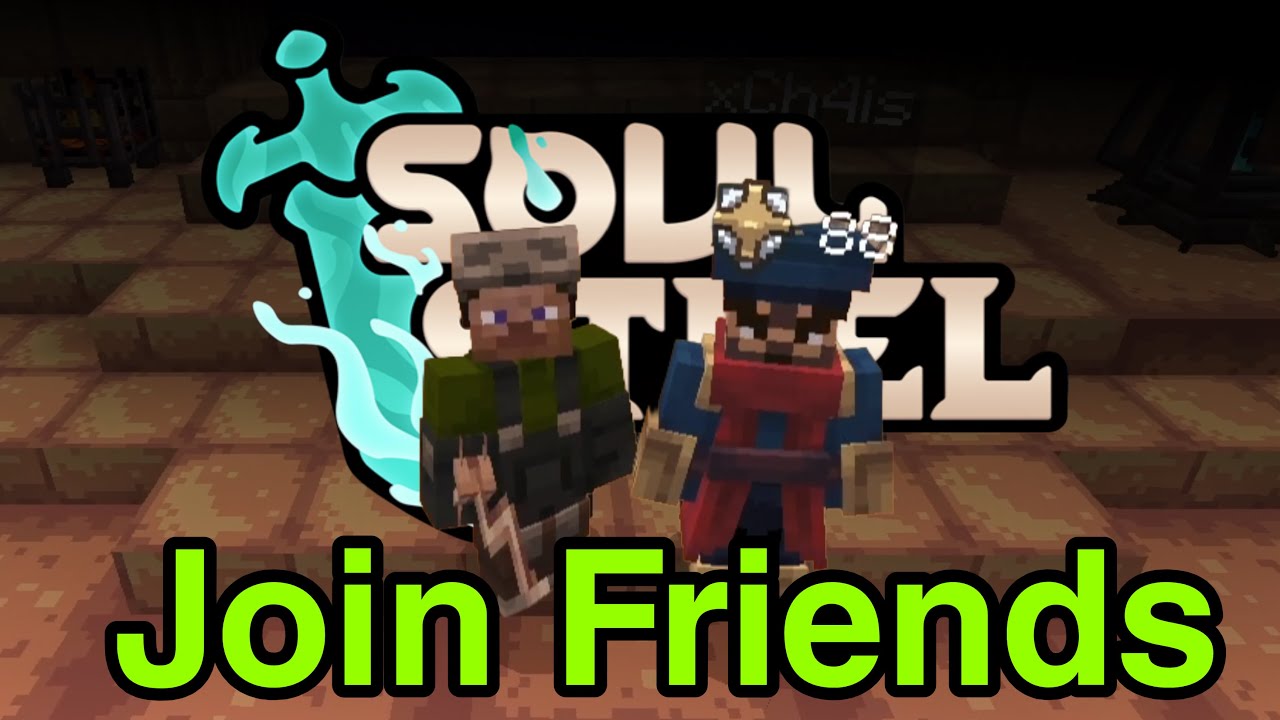 How to Join Friends in Minecraft SoulSteel!