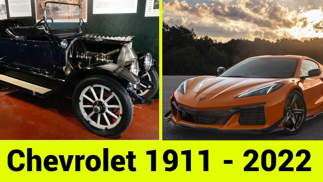 Chevrolet evolution 1911 - 2021
