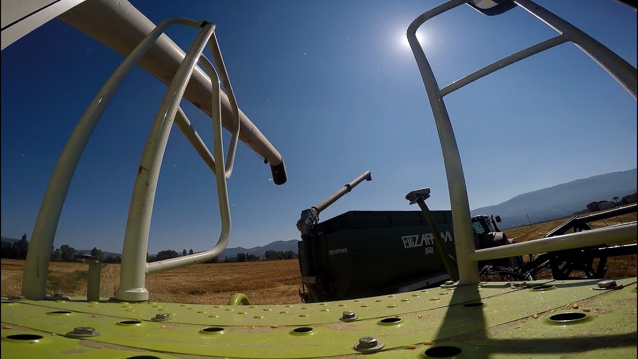 Trebbiatura grano 2015 -- 3x Claas Lexion|750-570-530|GoPro|FullHD|